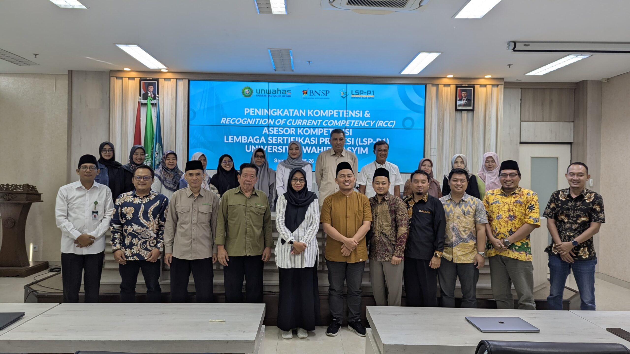 Unwahas Gelar Upgrading dan Recognition of Current Competency (RCC) Asesor LSP