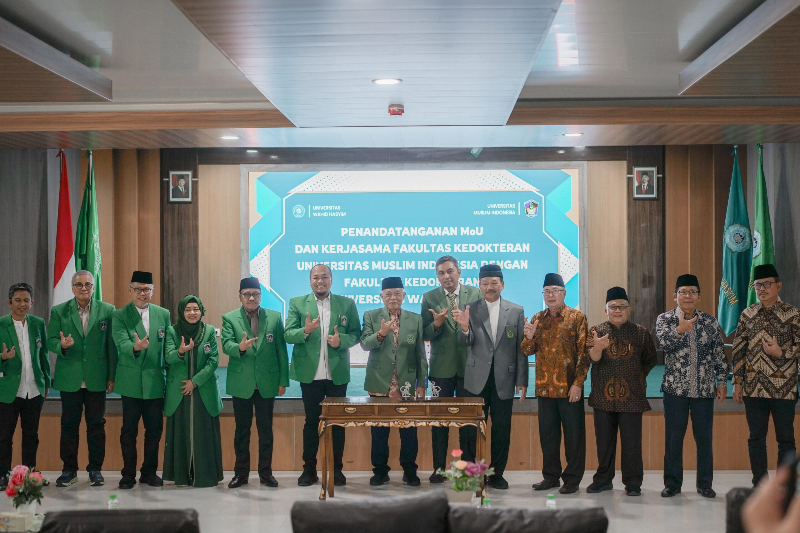 Eratkan Kerja Sama Unwahas Tandatangani MoU dengan UMI Makassar