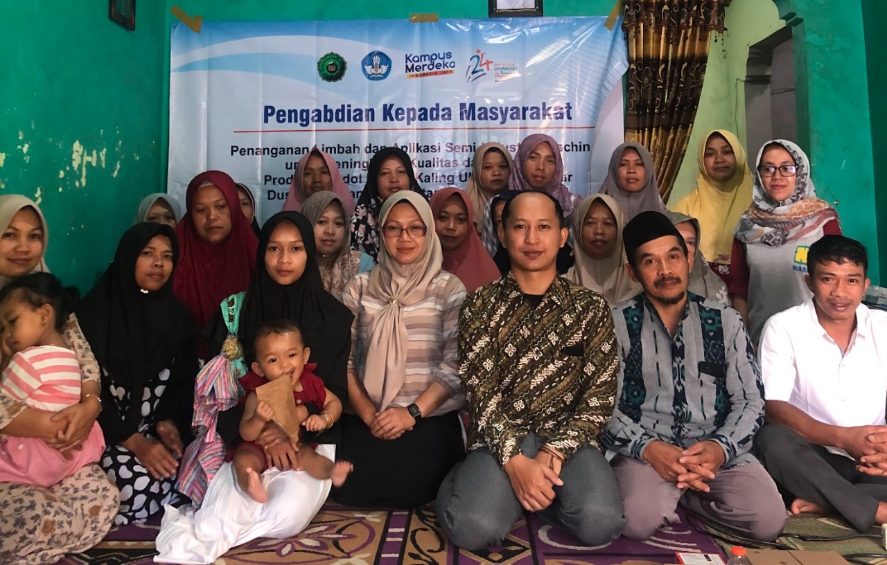 Tim Pengabdian Masyarakat Unwahas Tingkatkan Kualitas Produksi dan Manajemen Usaha UKM Ngudi Mulyo di Desa Ngabean, Boja, Kendal