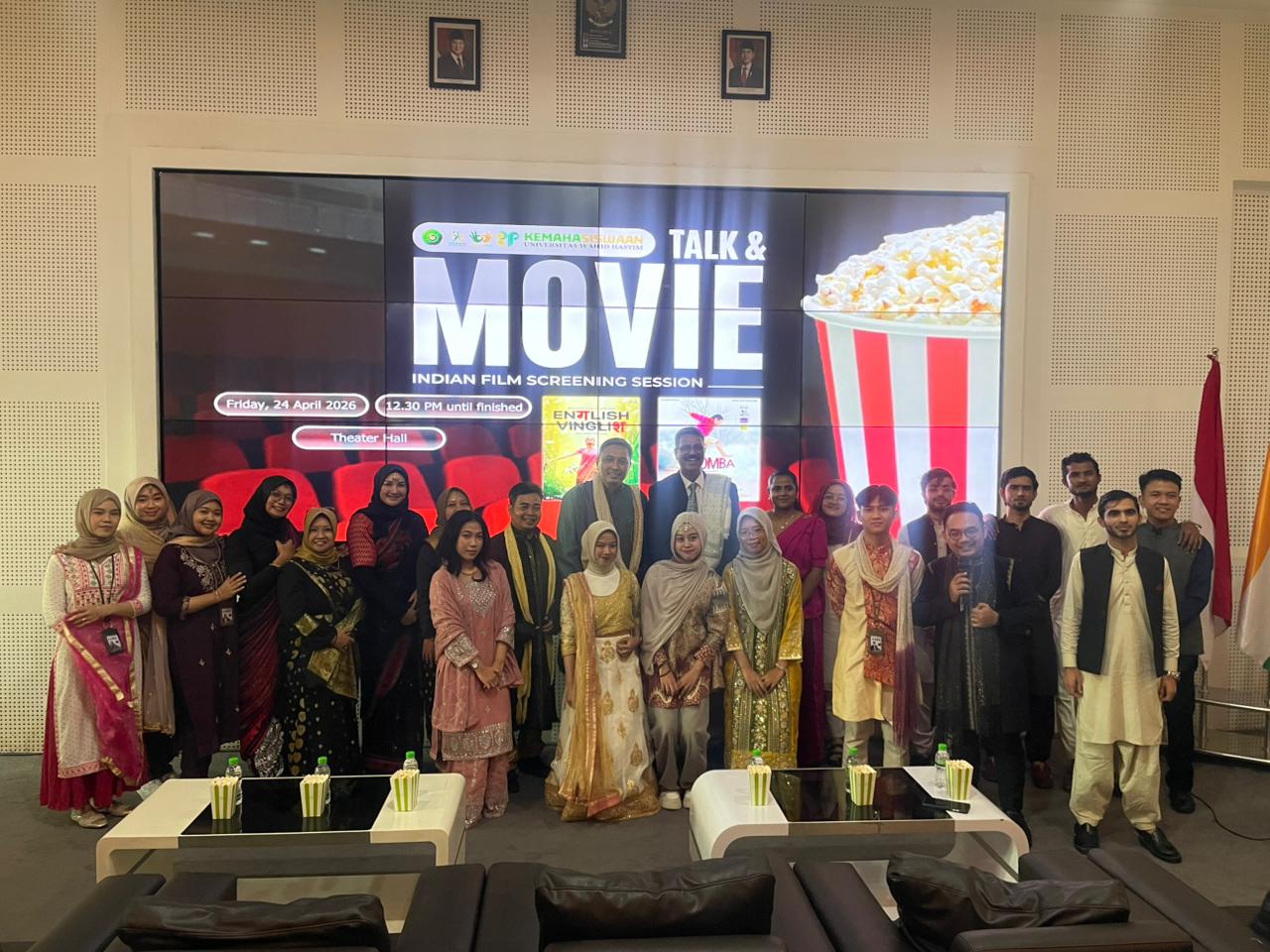 Bedah Sinema Bollywood, Konsulat Kehormatan India Hadiri Movie Talk di Unwahas